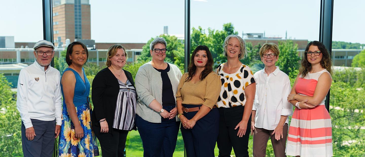 A group photo of CJPR faculty